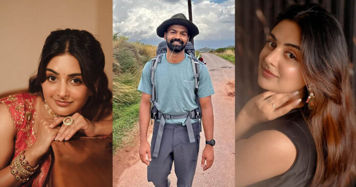Pranav Mohanlal and Esther Anil Pranav Mohanlal and Esther Anil